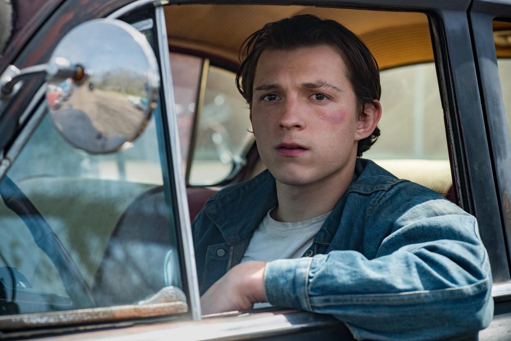 The Devil All The Time, Tom Holland as Arvin Russell. Photo Cr. Glen Wilson/Netflix © 2020