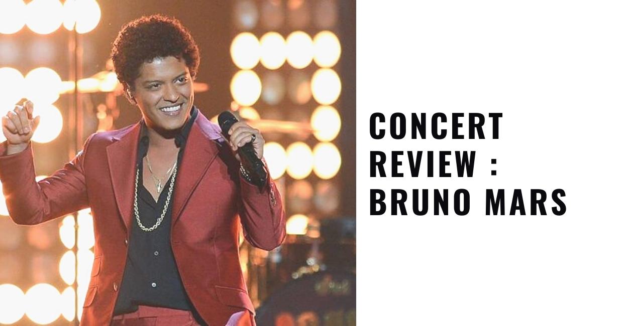 Concert Review Bruno Mars